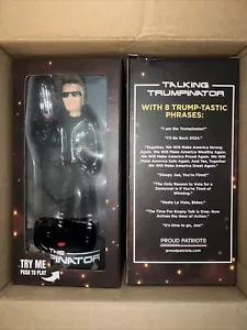 NEW Proud Patriots! Talking Trumpinator RARE Says 8 Trump Phrases Donald Trump!! - Picture 1 of 2