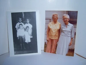 *COPIES* 1 VTG (COLOR), 1 ANTIQUE (B/W) PHOTO ESTATE OF EVERETT & MARIA VEST - Picture 1 of 2