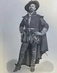 1897 Vintage Zeitschrift Illustration Schauspieler E. H. Sothern - Bild 1 von 2