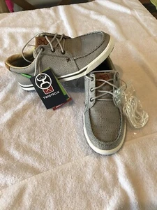 Women's Twisted X Hooey Loper Casual Shoes, NEW, Size 8M Light Grey - Picture 1 of 15