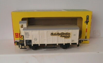 Vintage Fleischmann Germany HO 1484R Reichelbrau Beer Car In Original Box - Image 1 of 4