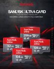 🔥Sandisk Ultra  Micro SD Card Memory 32GB 64GB 128GB 256GB 512GB 🔥