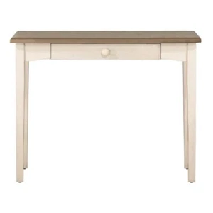 Hillsdale Furniture Writing Desk White Distressed Finish Rectangular 1 -Drawer - Picture 1 of 9