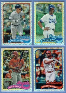 2024 Topps Series 1 Silver Pack 1989 Topps Chrome Mojo Refractor ~ You Pick - Picture 1 of 85