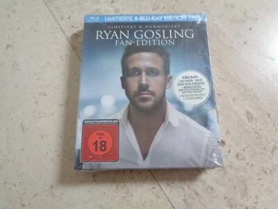 RYAN GOSLING Blu-Ray 4 disc Digibook MY LIFE Lost River DRIVE Only God forgives Foto 1 de 4