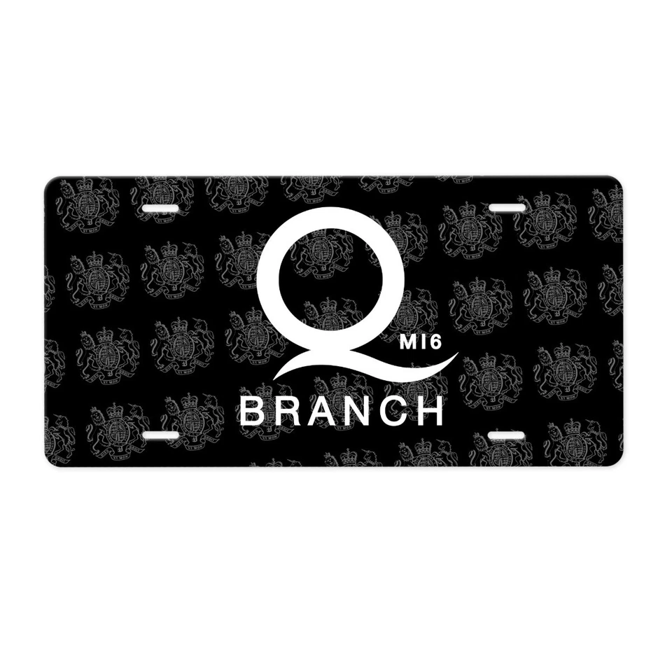 Matrícula de James Bond Q Branch Foto 1 de 1