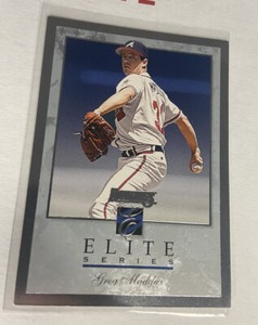 Greg Maddux 1996 Donruss Elite Series Card #68 Cubs Braves HOF Insert SP /10000