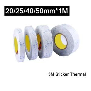 3M Sticker Thermal Double Sided Adhesive Tape For Heat Sink Screen LCD 2cm-5cm - Picture 1 of 6
