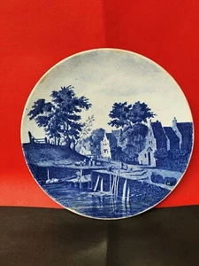 ANCIENNE ASSIETTE PLATE AU JOLI MOTIF DIAM 21.5 CM - Bild 1 von 3
