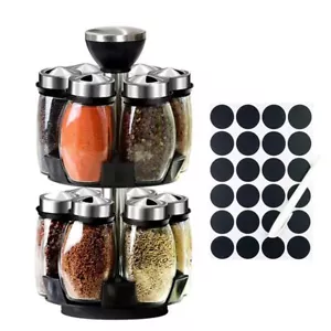 Revolving Spice Rack Organizer Countertop Spinning Spice Storage Rack Tower Orga - Picture 1 of 7