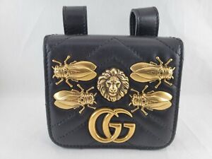 Gucci GG Marmont Bug Belt Pouch