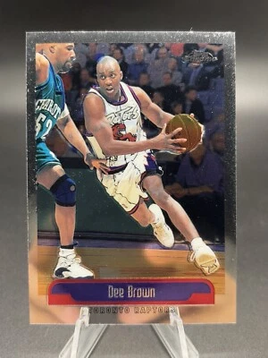 Topps 1999-00 cromo #85 Dee Brown Toronto Raptors Foto 1 de 2