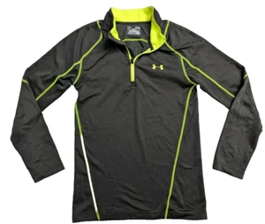 Under Armour UA MEN'S Long Sleeve 1/4 Zip Shirt 1248937 Olive Green 308 Size S - Picture 1 of 9