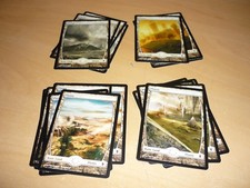 MtG Zendikar Full Art Basic Land Plains x 19 LP/NM