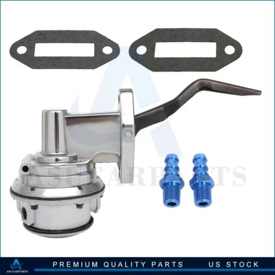 Bomba de combustible mecánica de alto volumen para Ford 351C 351M 400M 8PSI 80GPH Big Block Foto 1 de 4
