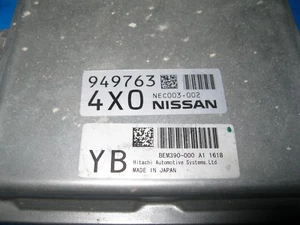 12 13 INFINITI G37 BEM390-000 COMPUTER ENGINE CONTROL ECU MODULE Used As Is - Picture 1 of 6