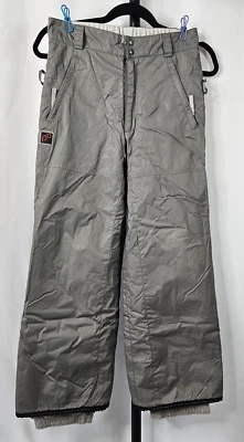 Burton Unisex Kids Grey Snowboard Ski Dryfit Pants Size L Waterproof Breathable - Image 1 of 4
