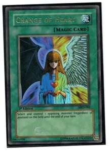 Yugioh Change of Heart MRD-060 Ultra Raro 1ª Edición Ligeramente Jugado LP - Imagen 1 de 2