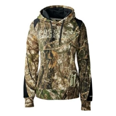 Cabela's Women's Camo ColorPhase Pullover Hoodie w/ 4Most Adapt Size Large, NWT - Image 1 of 3