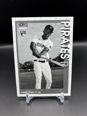 Oneil Cruz 2022 Topps Archives Black And White RC - Image 1 of 2