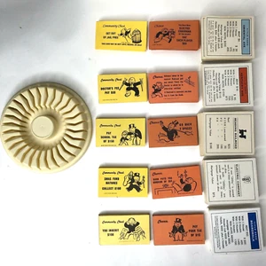Monopoly Eigentum Urkunde Karten Gemeinschaftstruhe Chance Halter Ersatz Posten Handwerk - Bild 1 von 6