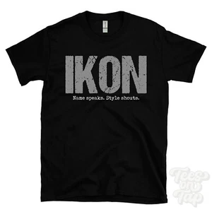 IKON: Camiseta Name Speaks Style Shouts regalo conductor coche - Imagen 1 de 2