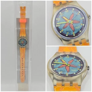 Swatch Lady Rising Star LK135 1992 NOS – Vintage Original Quartz Watch Rare - Picture 1 of 15