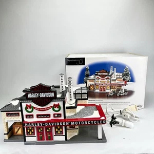 Harley-Davidson Dept 56 Manufacturing Store #54948, 1998 Ritirato. Solo costruzione - Foto 1 di 17