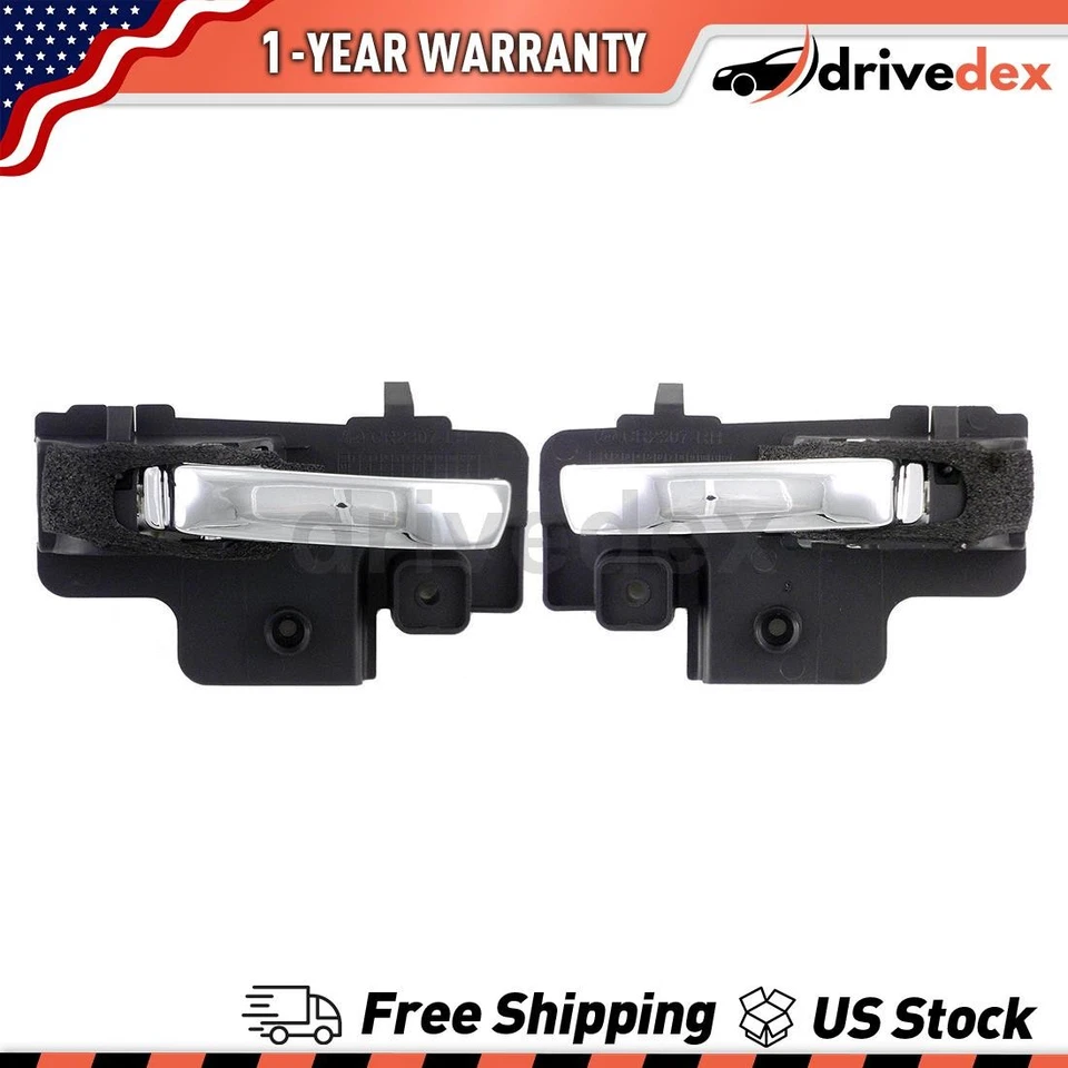 Par Dorman - AJUDA Maçaneta Interior da Porta Compatível com 2007 2008 2009 Dodge Caliber - Imagem 1 de 4