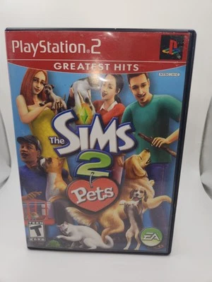 The Sims 2 Pets PS2 PlayStation 2  CIB Cleaned & Tested  - Image 1 of 4