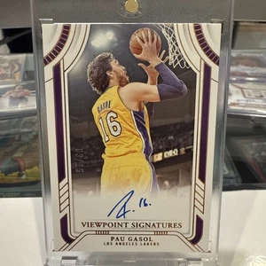 Pau Gasol 2024-25 Panini Immaculate Collection Viewpoint On Card Auto 03/15 - Picture 1 of 4