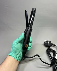 Haarglätter flache Platte 25 mm & Mini Lockenstab Reise Keratin Arganöl Infuse - Bild 1 von 24