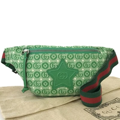 Riñonera EGA sin usar GUCCI para niños con logotipo de estrella de lona/8BJ0256 - Imagen 1 de 4