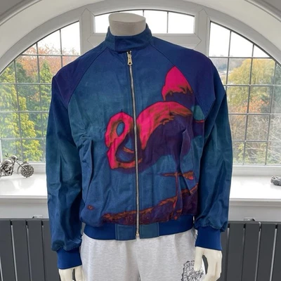 Paul Smith Print Bomber Jacket Over Coat Biker Size M BNWT RRP £439 - Image 1 of 4