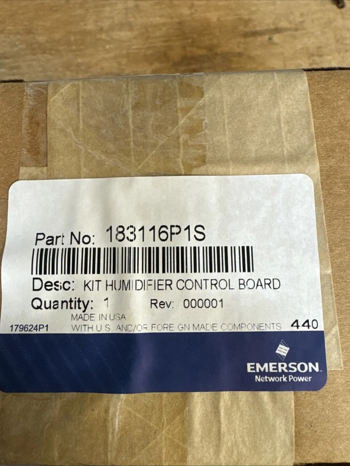 Emerson Liebert OEM Humidifier Control Board Kit: 183116P1S - Image 1 of 1