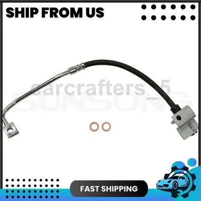 1 manguera hidráulica de freno delantero izquierdo para Ford Mustang 2015 2016 2017 2018 5,2 L Foto 1 de 3