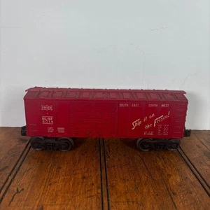Lionel O Scale Frisco Boxcar 6014 Ship It on the Frisco SL-SF Modelleisenbahnwagen - Bild 1 von 10