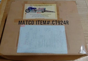 2004 CT924R Druckguss 1/9 Graig Treble Matco Tools Iron Eagle Pro Stock Drag Bike - Bild 1 von 2