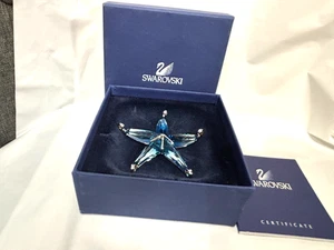 Sandollaro blu cristallo Swarovski 2004 certificato di autenticità e scatola - Foto 1 di 5