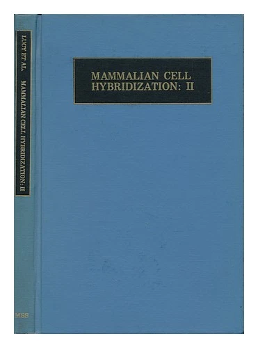 LUCY, J. A. ET AL Mammalian Cell Hybridization: II 1973 First Edition Hardcover - Image 1 of 1