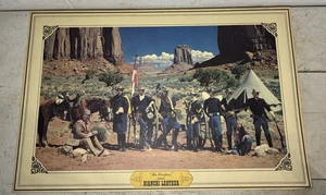 Vintage Bianchi Leather The Troopers Advertising Poster 1970’s 21.75”x33.5” - Picture 1 of 11