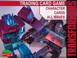 Transformers TCG CHARACTER Trading Cards All Waves - Foto 1 di 195