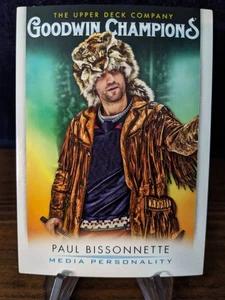 2021 Upper Deck Goodwin Champions #39 Paul Bissonnette Spittin' Chiclets podcast - Picture 1 of 2