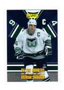 1996 1996-97 PINNACLE BRENDAN SHANAHAN BY THE NUMBERS PREMIUM STOCK 2 WHALERS - Picture 1 of 1