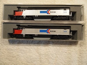 KATO N-SCALE AMTRAK SDP-40 PHASE 1, 2-UNIT DC LASH-UP. - Picture 1 of 3