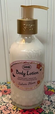 SABON SAKURA BLOOM BODY LOTION 6.7oz GLASS BOTTLE - Изображение 1 из 2