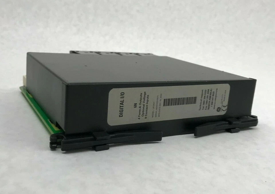 GE Multilin Digital I/O 6N UR6NH 4 Form-A Outputs 8 Digital Inputs 12A0-0006-C6 - Image 1 of 4