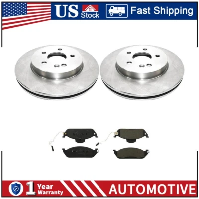 Rotores de freno delanteros y pastillas de freno de cerámica PZ para Mercedes-Benz ML320 1998-2002 Foto 1 de 4