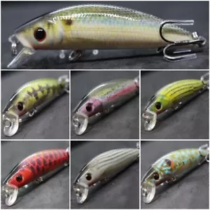Jerkbait Fishing Lures Bait Bass Fishing wLure 1/4 oz Tiny Lifelike Minnow HM219 - Picture 1 of 86