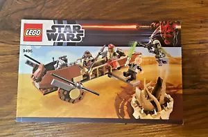 Lego Star Wars 9496 Desert Skiff Instruction Manual Only - Picture 1 of 2